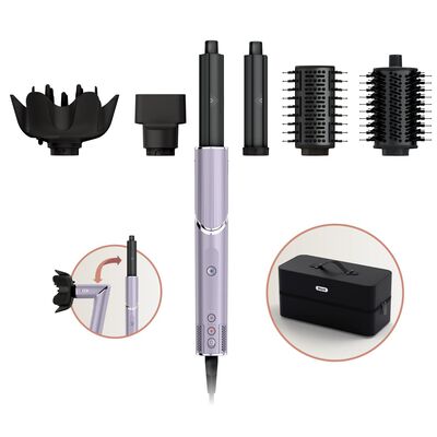 FLEXSTYLE MULTIESTILIZADOR DE CABELLO HD442PL LILAC FROST PARA TODO TIPO DE CABELLO 6 EN 1 (MULTI-ESTILIZADOR PARA CABELLO)